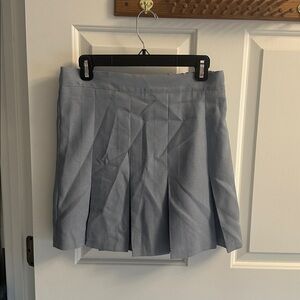Sadie & Sage Light Blue Mini Skirt